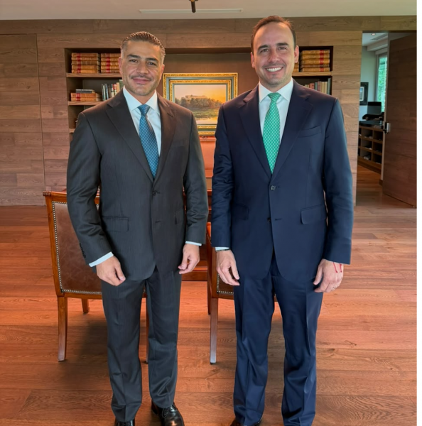 Refrendan Manolo y Harfuch compromiso por la seguridad de Coahuila y México